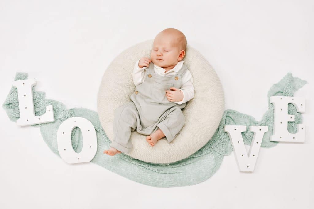 Foto eines neugeborenen Baby